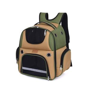 Pet kedi köpek taşıyıcı taşınabilir kedi köpek çanta için dışarı kapı Petsfit büyük genişletilebilir köpek sırt çantası taşıyıcı ile iyi havalandırma - Product Image 6