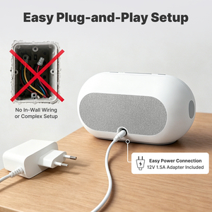 Panneau de contrôle central AI pour écran de bureau Tuya, haut-parleur HiFi, commande vocale Alexa intégrée, hub Zigbee Mesh, contrôle <span class=keywords><strong>IR</strong></span>, <span class=keywords><strong>MOES</strong></span> - Product Image 5