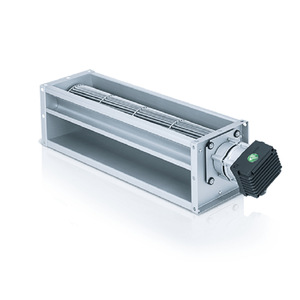 Ventilador Axial Compacto de 12 Pulgadas con Aspas de Plástico, Rodamiento de Bolas, Eléctrico, Negro, Fabricado en Alemania, Ventilador de Flujo Axial para Ductos - Product Image 4
