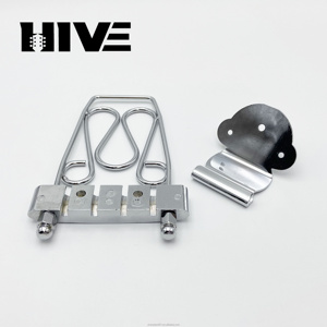 Pont de guitare électrique jazz <span class=keywords><strong>semi</strong></span>-creux de type LP-Pont de plaque de tension à 4 cordes-Plaque de tension de pont de guitare jazz <span class=keywords><strong>creuse</strong></span> - Product Image 5