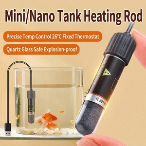 <span class=keywords><strong>Calentador</strong></span> de Acuario <span class=keywords><strong>USB</strong></span> JSD de 10 W Mini 26 ℃   Cargador de Batería Externo y Cargador de Teléfono con Temperatura Constante para Peceras Pequeñas de 2.5L - Product Image 3