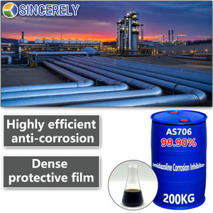 AS706 üretici toptan petrol sahası kimyasal ekipman metaller Imidazoline korozyon inhibitörü - Product Image 1