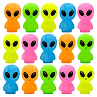 Nouvelle figurine créative en vinyle, simulation de petit extraterrestre ET, jouet de dessin animé fluorescent, décoration pour jeunes enfants