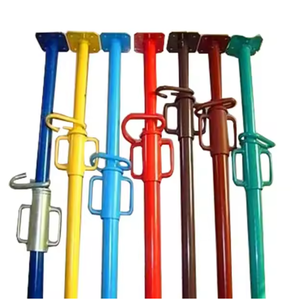 Poteau de support d'échafaudage en <span class=keywords><strong>aluminium</strong></span> réglable au design moderne, galvanisé à chaud, avec bande de coulée et peinture pulvérisée sur le dessus - Product Image 2