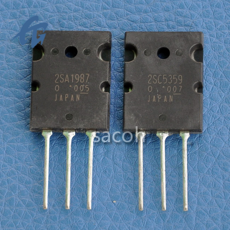 2SA1987-O 8個+2SC5359-O 8個 東芝 トランジスタ 計16個 10pair 2SA1987 & 2SC5359 TOSHIBA A1987 & C5359 Audio