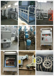 Zlp 630 Góndola Plataforma elevadora de andamio eléctrico para construcción Plataforma de trabajo aéreo Zlp 800 Plataforma suspendida - Product Image 6