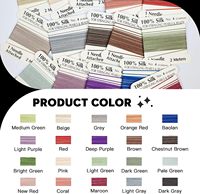Cordon de soie multicolore 100% naturel, 50 m 8 #, fait à la main, vente en gros, fournitures en usine, pour bijoux