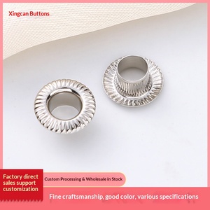 Fornitura Diretta dalla Fabbrica: Occhielli Rotondi per Cappucci, Occhielli in Rame per Cordoncini, Occhielli in Ottone per Abbigliamento con Finiture Multiple - Product Image 3