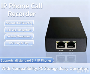 <b>IP</b> phone Recorder <b>Box</b> With WAN LAN Ports For SIP Protocol Compatibility - Product Image 4