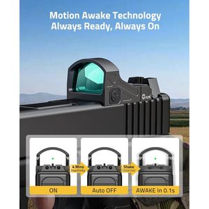 Cvlife Wolfcloak X03 Green Dot 3 Moa Reflex 24mm mount hunting Aluminium Picatinny Mount - Product Image 2