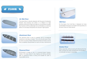 เรือ PVC แบบเป่าลมสำหรับตกปลา - Product Image 4