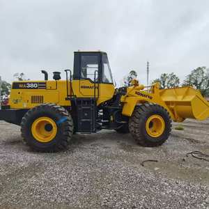 รถตักล้อยางมือสอง Komatsu WA380 CE ญี่ปุ่นต้นฉบับประสิทธิภาพสูงได้รับการตรวจสอบอย่างดีรองรับ - Product Image 1