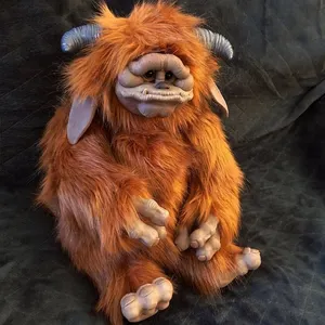 custom labyrinth ludo plush toy doll jim henson's labyrinth movie ludo king stuffed animal soft toy for labyrinth fan's