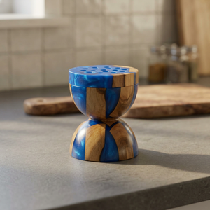 Brûleur d'encens en bois fait main, design marbré vert bambou, décoration aromatique pour la maison, utilisation toute saison - Product Image 5