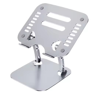 Soporte Plegable y Ajustable para Laptop/Tablet, de Aluminio de Lujo, con Diseño Hueco para Disipación de Calor - Product Image 1