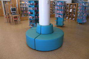 نوعية جيدة الحديثة صالة كبيرة جولة طقم أريكة لوبي الفندق - Product Image 3