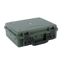 433414 Boîte de transport et de rangement portable en plastique rigide, étanche IP67, antichoc, pour équipement et instruments, avec mousse personnalisée