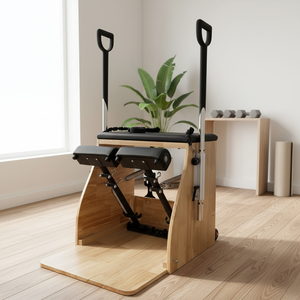 <span class=keywords><strong>Chaise</strong></span> Wunda Pilates la plus récente avec siège confortable, idéale pour les entraînements de renforcement du tronc et de flexibilité - Product Image 2