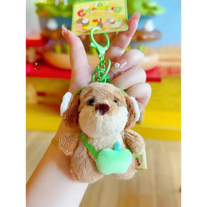 Porte-clés en peluche série chien saucisse les plus vendus, accessoires à suspendre à la pochette, jouets en peluche mignons, cadeau de vacances en gros - Product Image 3
