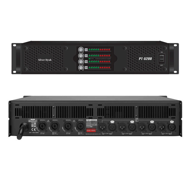 Professional High-Power Metal DJ Amplifier Bar with Large Performance Stage Switching Excellent Features for Home Use