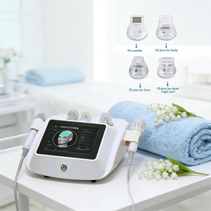 Appareil de Microneedling RF Doré, Microneedle, <span class=keywords><strong>Micro</strong></span>-needling, RF Fractionnel, Machine RF à <span class=keywords><strong>Micro</strong></span>-<span class=keywords><strong>aiguilles</strong></span>, Radiofréquence pour le Raffermissement de la Peau - Product Image 1