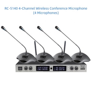 Professional Multichannel 2/<strong>4</strong>/6/8/10/12 Channel Gooseneck Wireless Desktop Condenser <strong>Microphone</strong> for <strong>Multi</strong>-Conference System - Product Image 3