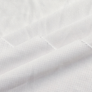 Hấp thụ nhanh chóng khô Wicking 100% Polyester thấp căng hẹp dây giày <span class=keywords><strong>Dot</strong></span> chim mắt lưới thể thao Jersey vải - Product Image 5