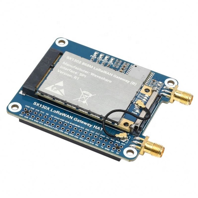 Raspberry Pi LoRaWAN module SX1302/1303 gateway module expansion board 868M/915M