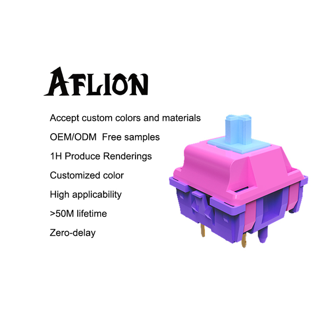New Arrival Customized MistLight Mechanical Keyboard Kit Hot Linear Shaft Switches Opener Gaming Keyboard