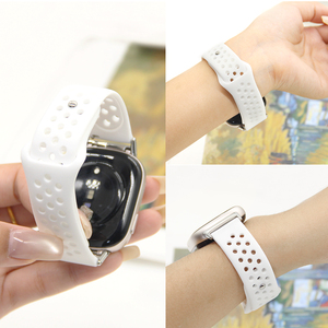 Bracelet de remplacement pour montre connectée <span class=keywords><strong>Honor</strong></span> <span class=keywords><strong>5</strong></span>/4, réglable, durable, doux, léger, respirant, résistant à la transpiration, à dégagement rapide, avec boucle inversée - Product Image 3