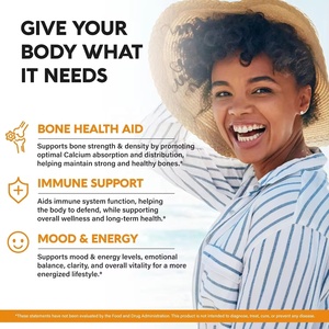 แคปซูล K2วิตามิน D3 10000iu มีแมกนีเซียมสังกะสีสร้างภูมิคุ้มกันให้กับกล้ามเนื้อกระดูกเพื่อสุขภาพสำหรับผู้ชายและผู้หญิงมีฉลากส่วนตัว - Product Image 5