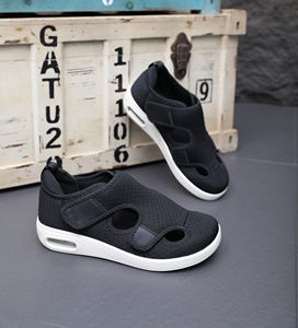 Sandales d'été respirantes pour diabétiques pour personnes âgées Semelle souple Absorbant les chocs Talon Gonflement Soulagement Chaussures - Product Image 4