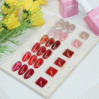 FZANEST 36 Couleurs Nude Jelly Gel Polish Set Light Color Gel Vernis À Ongles 15ml Transparent Cristal Manucure Kit