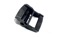 ES10123-B 1.5 pouces Noir Enduit Ceinture Boucle À Came