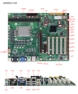 Nouvelle carte mère Guoyun H610 LGA1700 Mini avec kit de RAM DDR4 8 Go 3200 MHz pour serveur/poste de travail I7 12700, carte mère H610 - Product Image 4