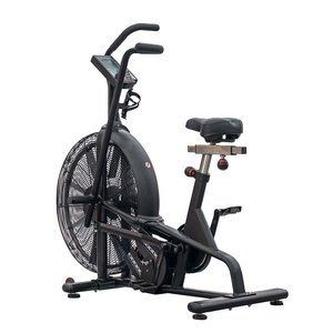 Bicicleta de Ejercicio Comercial con Correa de Transmisión, Bicicleta Estática de Aire, Equipo Dinámico para Gimnasio Interior, Bicicleta de Ejercicio con Resistencia al Aire para Gimnasio y Hogar - Product Image 1
