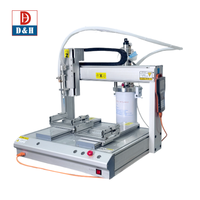 Distributeur de colle industrielle Daheng avec PLC pour la liaison de circuits électroniques de haute précision et d'éclairage