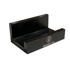 Matte finitura laccato <span class=keywords><strong>nero</strong></span> bustine di tè <span class=keywords><strong>vassoio</strong></span> di <span class=keywords><strong>legno</strong></span> - Product Image 1