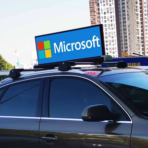 Affichage LED pour toit de taxi, étanche, haute luminosité, couleur pleine, prend en charge l'image, la vidéo, le texte, installation facile - Product Image 2