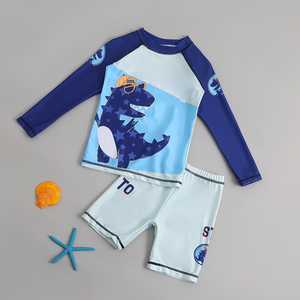 Ensemble de maillots de bain pour enfants, motifs variés, pour l'été, vêtements de plage, pour garçons et filles - Product Image 6