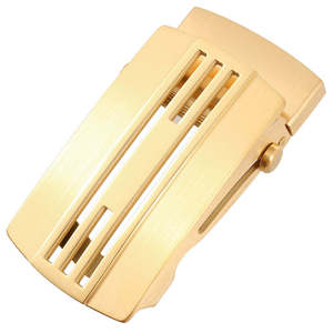 Hebilla de Cinturón de Acero Inoxidable Ajustable con Logotipo Personalizado de Fábrica Ly36-61549, Hebilla de Cinturón Desmontable Duradera para Hombre - Product Image 2