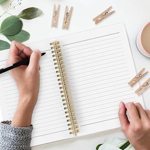 Carnet à <span class=keywords><strong>spirale</strong></span> A5/A6 personnalisable <span class=keywords><strong>de</strong></span> haute qualité avec motif d'arbre <span class=keywords><strong>de</strong></span> Noël conception <span class=keywords><strong>de</strong></span> bobine mignonne petit cadeau - Product Image 3