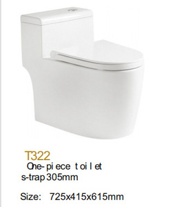 <span class=keywords><strong>WC</strong></span> Monoblocco in Ceramica Moderno con Doppio Scarico, per Bagni di Piccole <span class=keywords><strong>Dimensioni</strong></span>, Scarico a S, Risparmio Idrico e Anti-Odore - Product Image 6