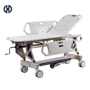 Medisch-klinische transportwagen met wielen, transportbrancard voor de afdeling spoedgevallen van het ziekenhuis - Product Image 5