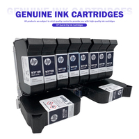 Cartucho de Tinta Original TIJ para HP2588 W3T10B 2590, Cartucho de Tinta Negra a Base de Solvente y Agua para Impresora de Inyección de Tinta TIJ
