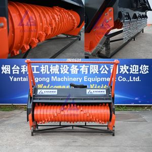 スキッドステアマルチャー 72インチ 林業用ドラム式土地開墾ヘッド 1～3トンローダー用 - Product Image 2