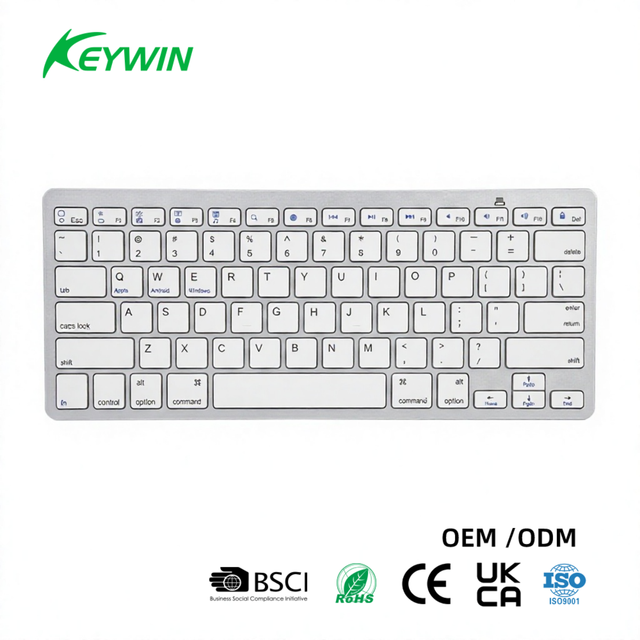Factory OEM/ODM 78-Key Mini Wireless Keyboard Custom Compact Portable BT Keyboard for Laptop Tablet Smartphone