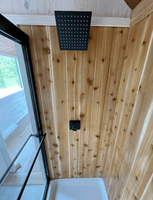 Maison mobile en bois à structure en acier préfabriquée de 20 pieds étanche pour jardin, supermarché, salle de sport pour chambre, salon