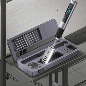 <span class=keywords><strong>Fer</strong></span> à <span class=keywords><strong>souder</strong></span> électrique portable FNIRSI HS-02A HS-02B <span class=keywords><strong>100W</strong></span>, batterie haute durabilité, boîte de rangement incluse pour le soudage - Product Image 4