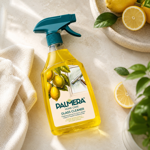 Lemon Fresh Streak-Free Glass <b>Cleaner</b> <b>Spray</b> for Windows Mirrors and Glass Surfaces 500 ml Palmera - Product Image 2